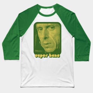 Super Hans / Retro Style Fan Art Design Baseball T-Shirt